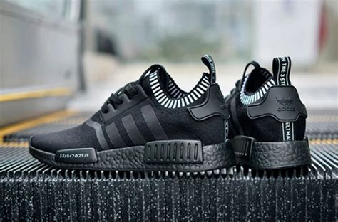 adidas nmd men's black